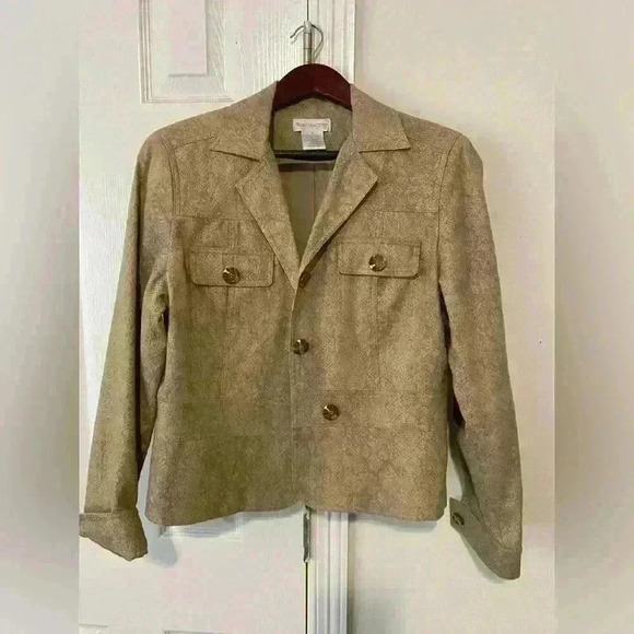 Worthington women’s blazer 12p linen blend - Picture 1 of 12